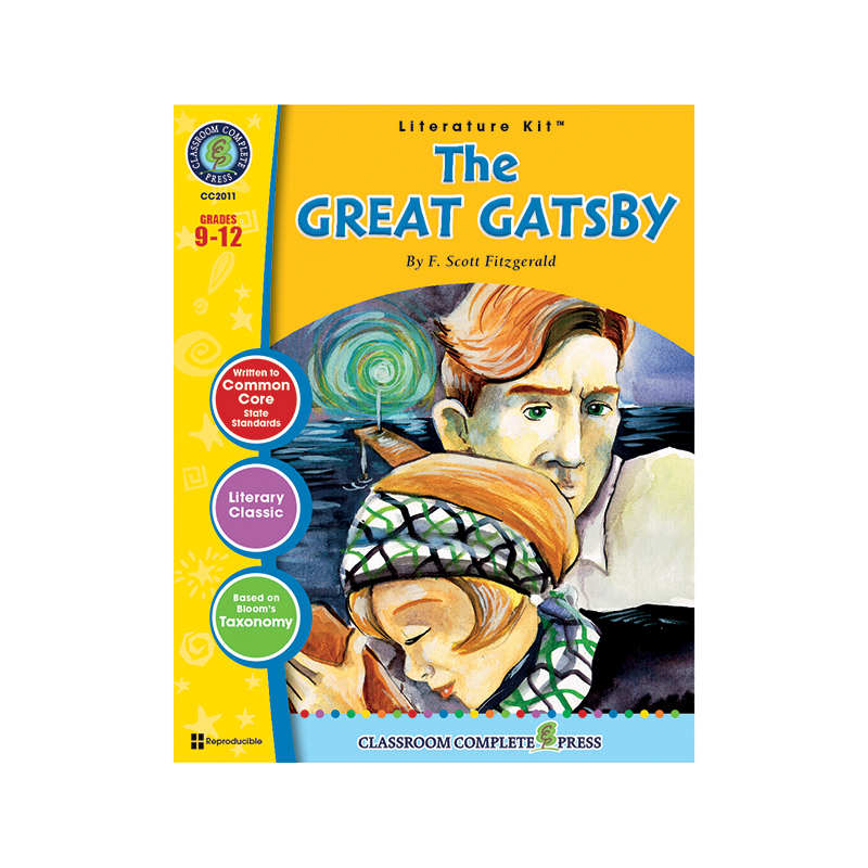 ISBN 9781771672382 product image for The Great Gatsby F Scott Fitzgerald Lit Kit Gr 9-12 | upcitemdb.com