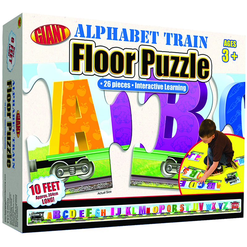 Alphabet Train Puzzle Ages 3 6 Ebay