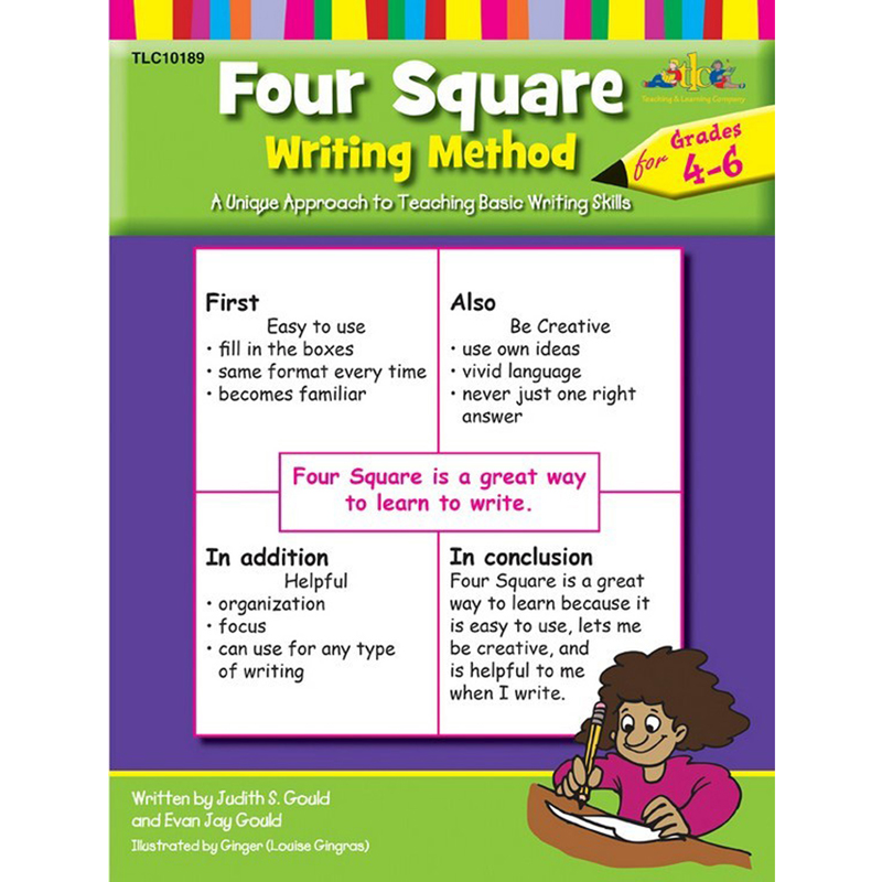 four-square-writing-method-gr-4-6-ebay